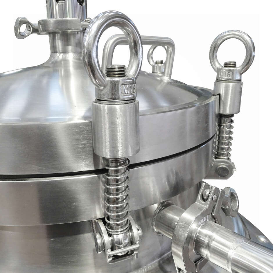 Isobarer Gekühlter Edelstahltank 100 liter - 60° Konische  Boden